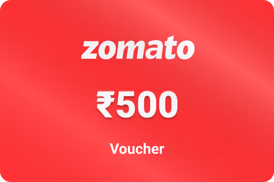 Zomato Shopping Voucher — Up to 25% off, from ₹350